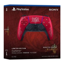 دسته پلی‌استیشن PS5 نسخه محدود Monster Hunter Wilds